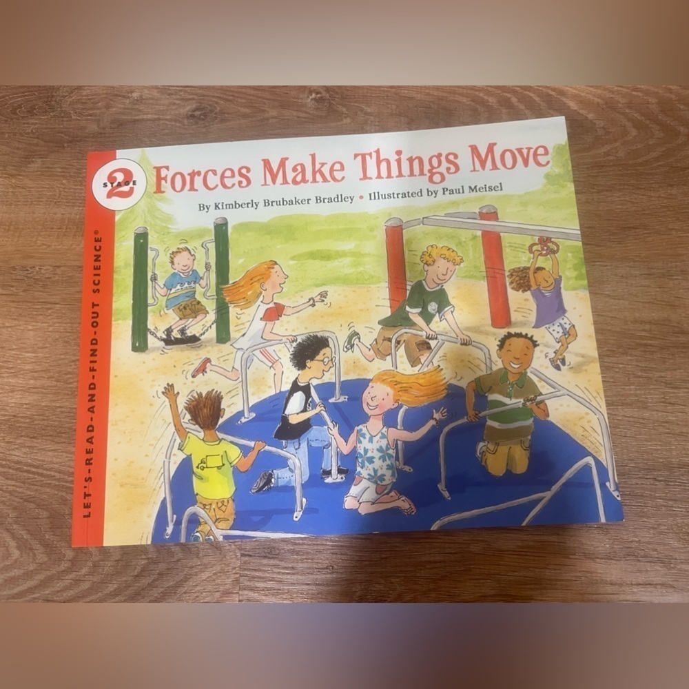 Forces Make Things Move kids book​​​​​​​